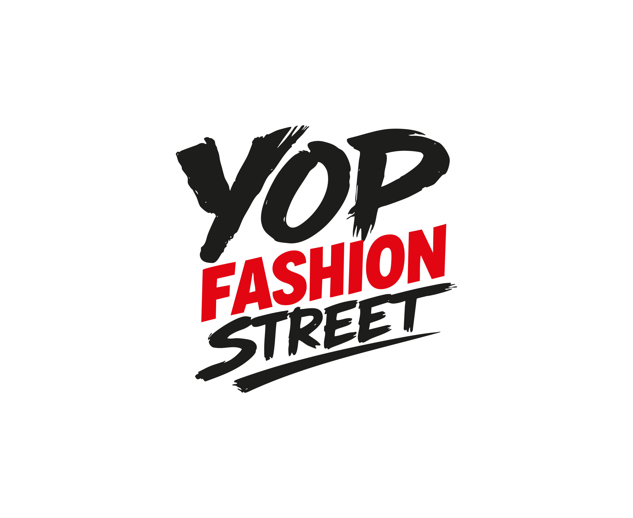 logo yop fashion street fond blanc